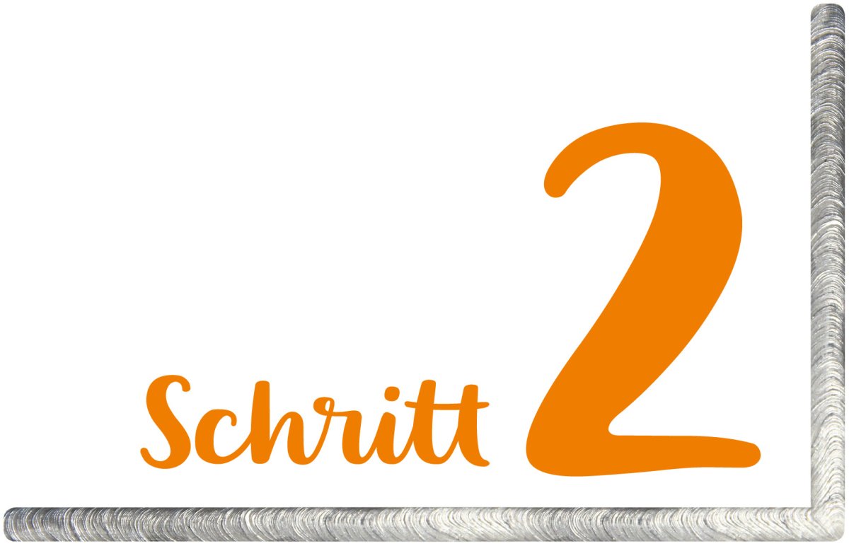 Schweißnahtvorbereitung - Schritt 02